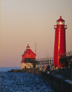 michigan, grand haven lighthouse