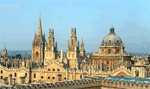 the college spires of oxford
