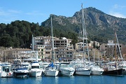 Soller on the W coast of Mallorca